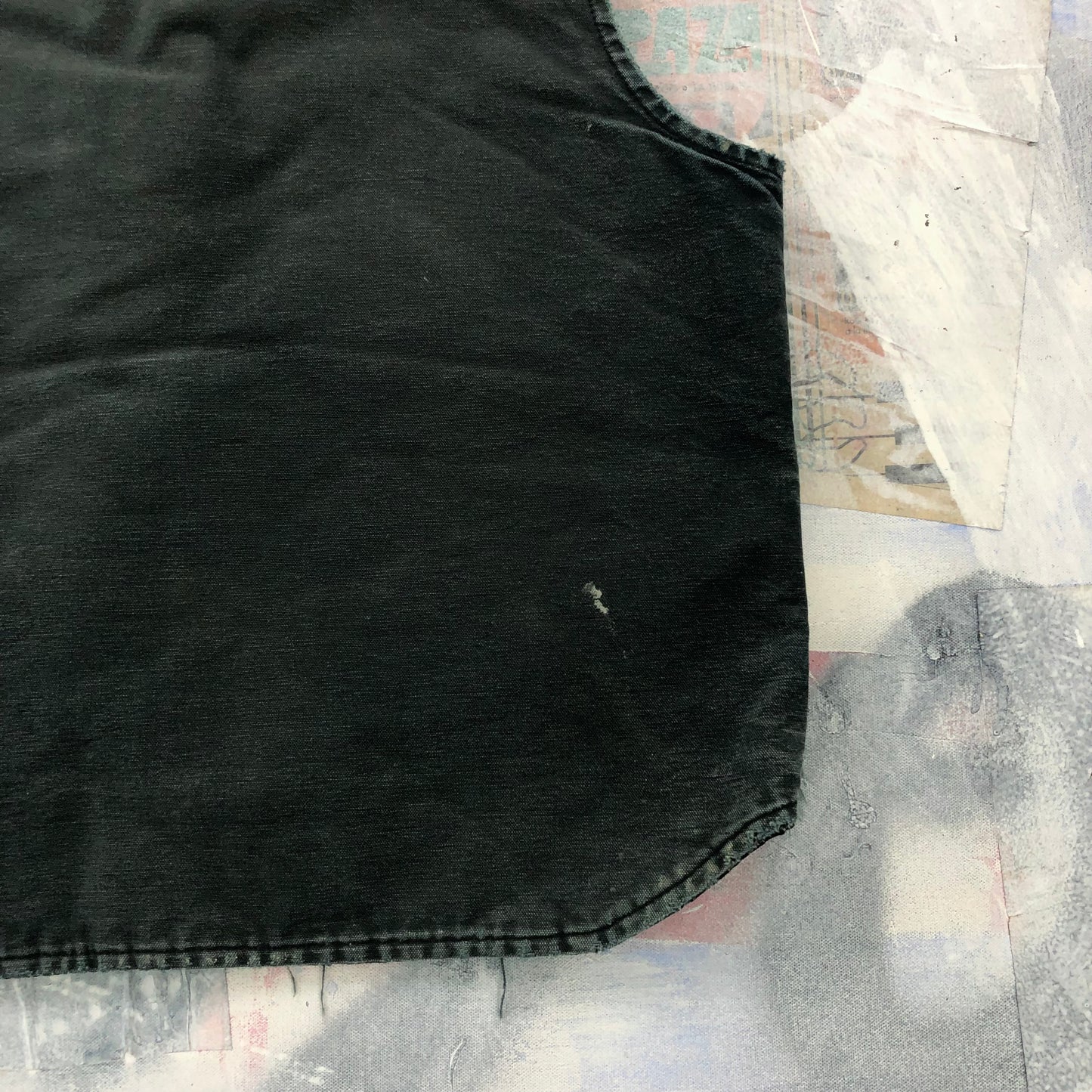 Vintage Carhartt V01 Distressed Workwear Zip Vest L