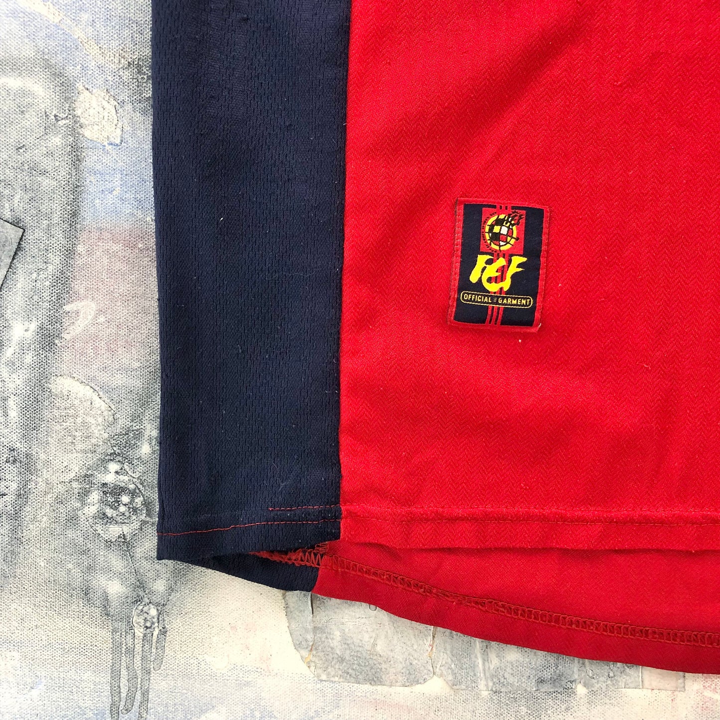 Vintage 90s Adidas Spain Futbol Team Jersey S