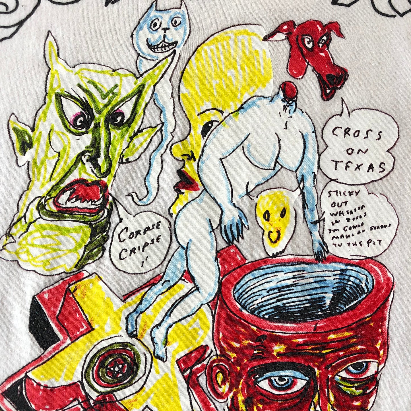 Vintage USA Supreme Daniel Johnston T Shirt M