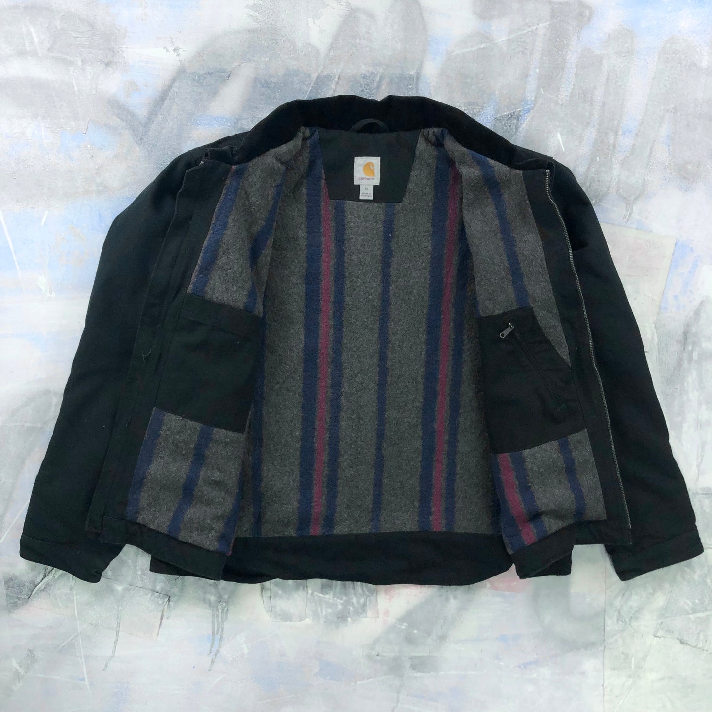 Carhartt 103828 Blanket Lined Detroit Zip Jacket XL