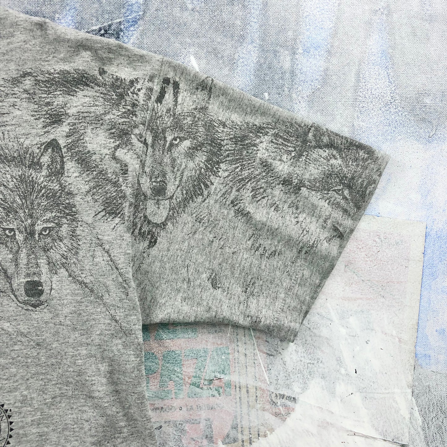 Vintage Alaska Wolf Pack Single Stitch T Shirt M