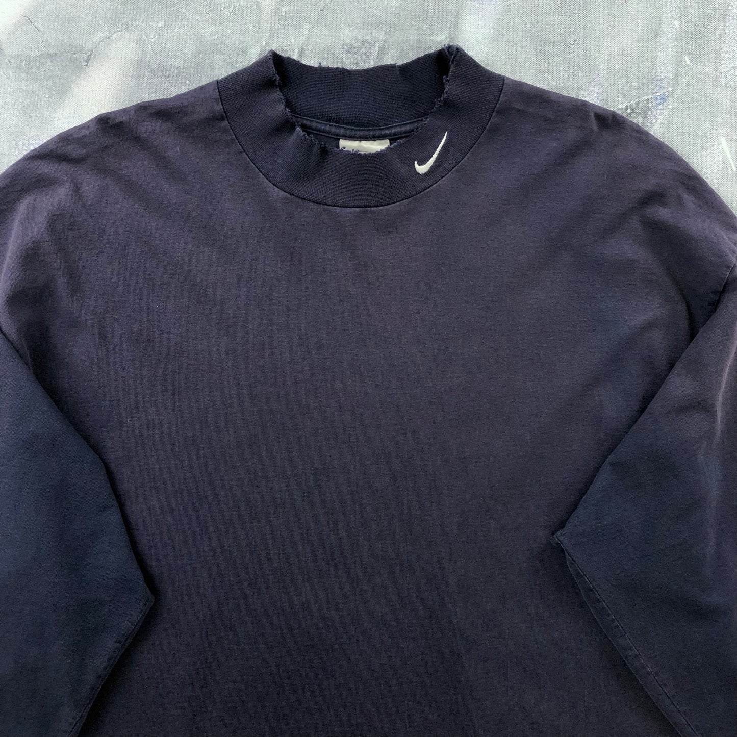 Vintage Nike Mock Neck Long Sleeve T Shirt XL