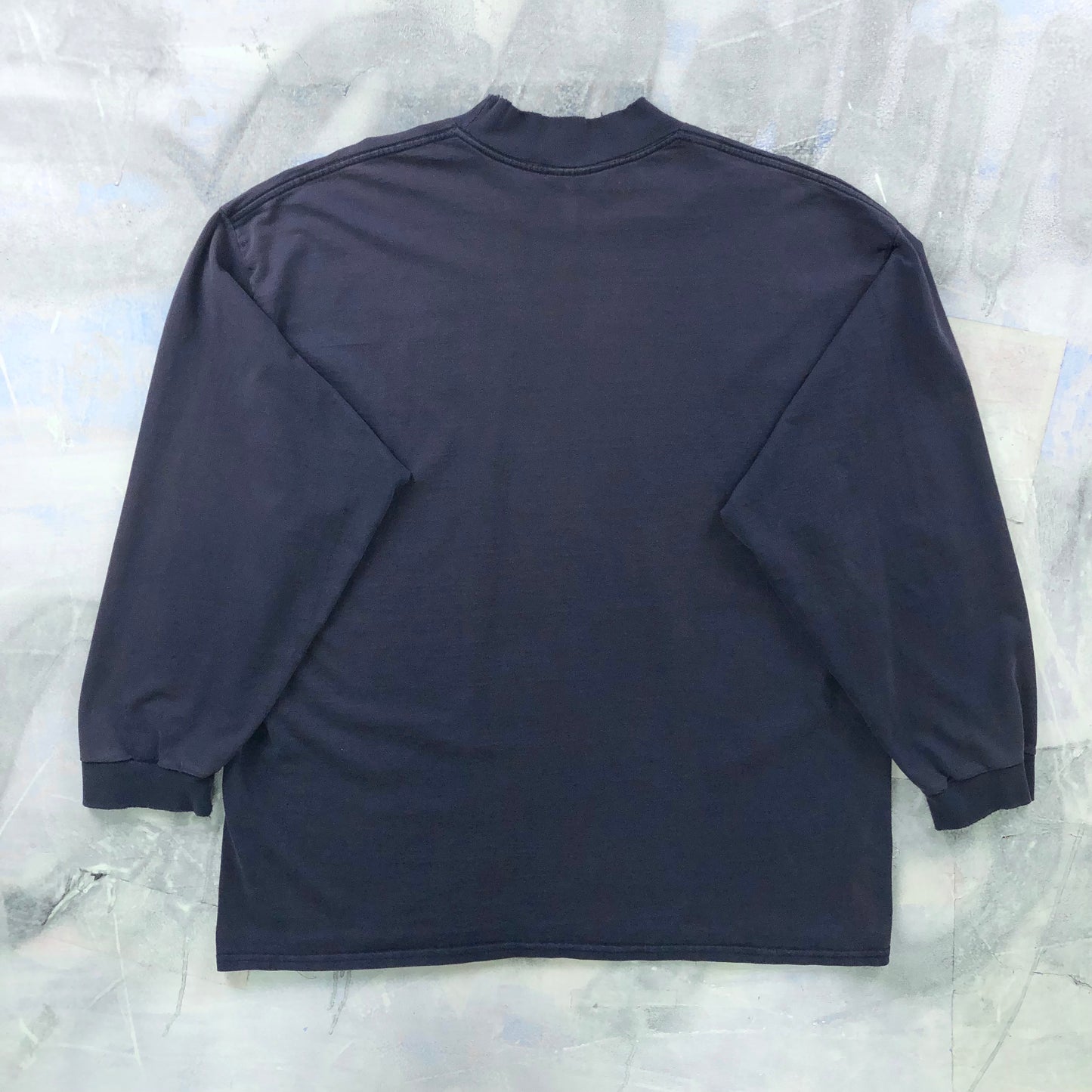 Vintage Nike Mock Neck Long Sleeve T Shirt XL