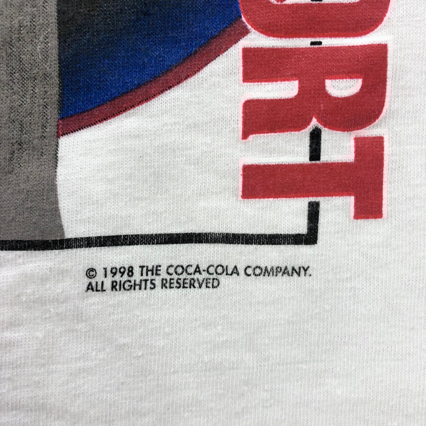 Vintage 90s Coca Cola Sport Polar Bear Canada Souvenir T Shirt XL