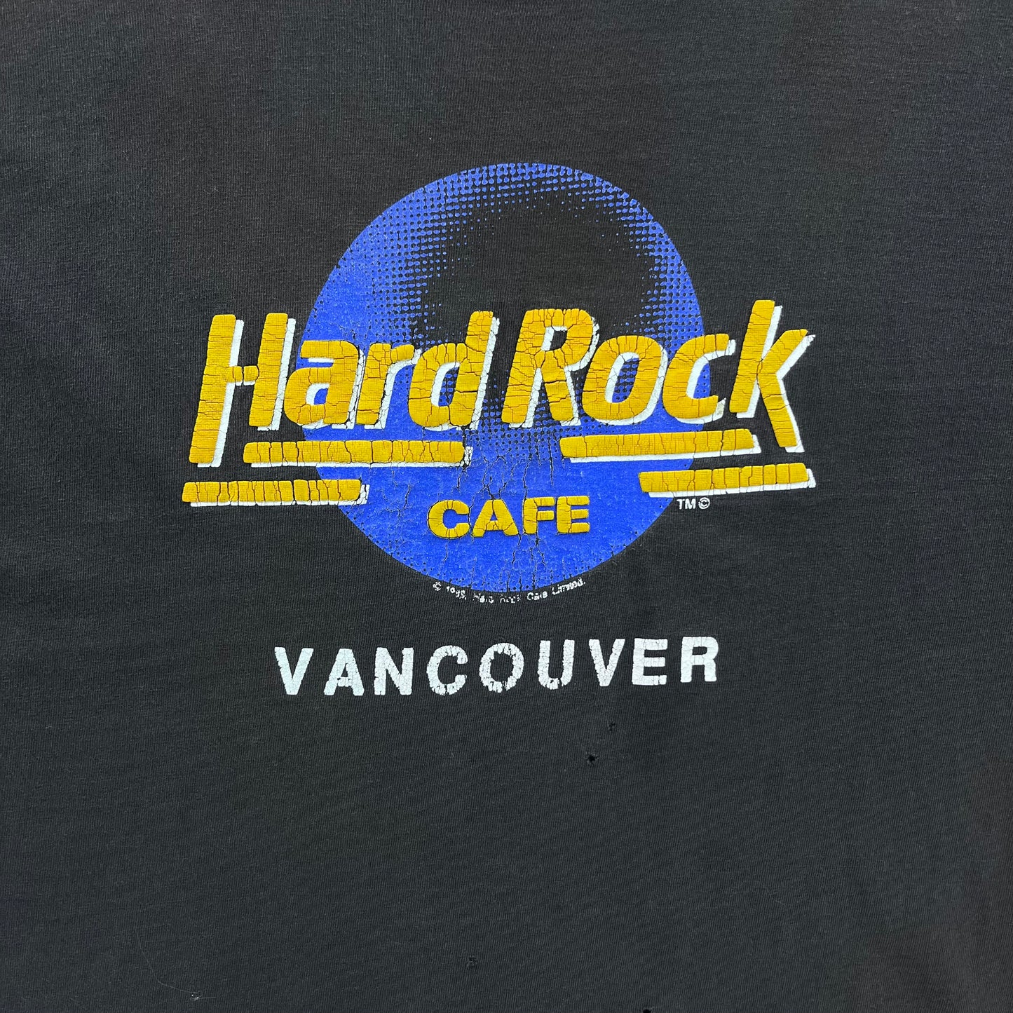 Vintage Hard Rock Cafe Vancouver T Shirt L