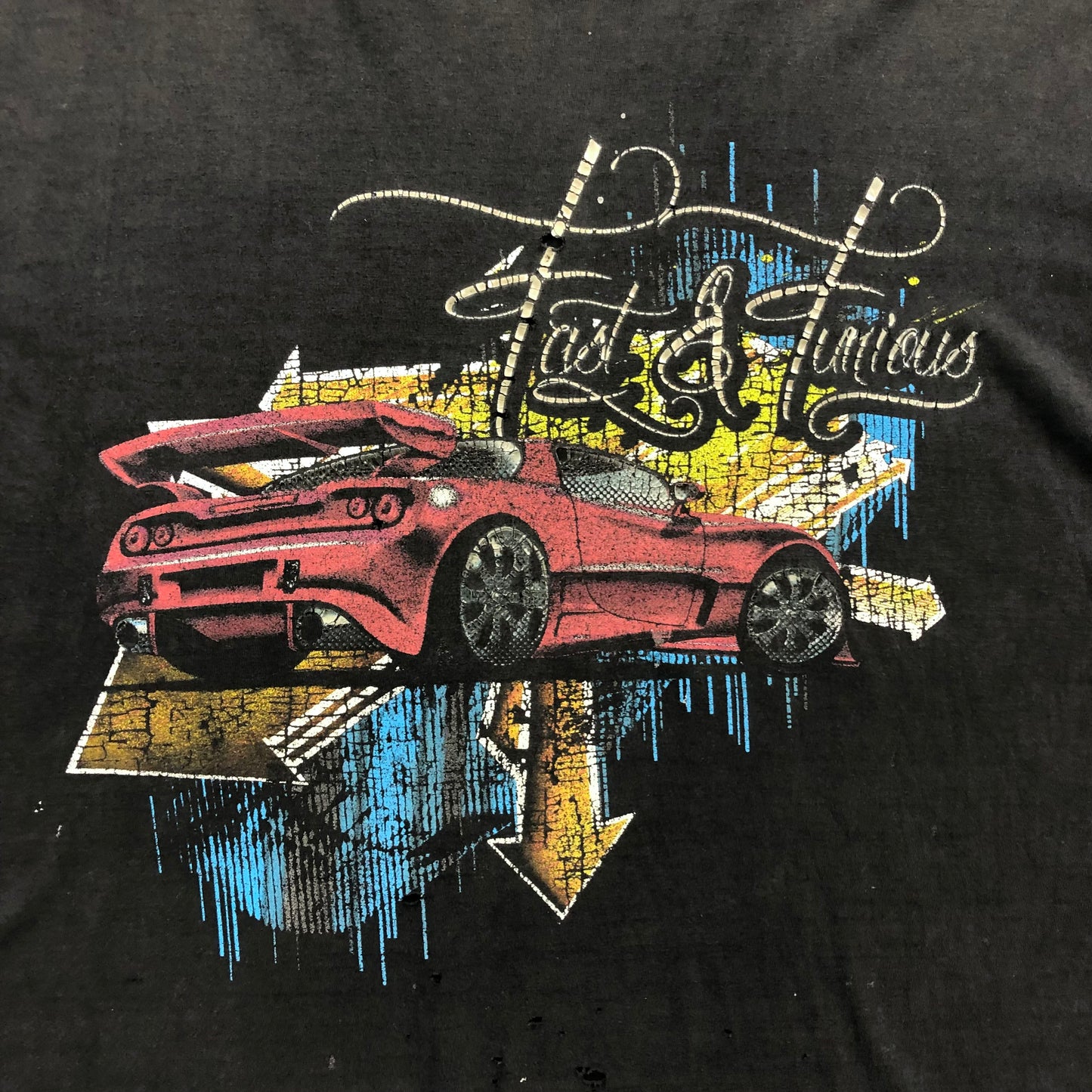 Vintage Fast & Furious Movie T Shirt L