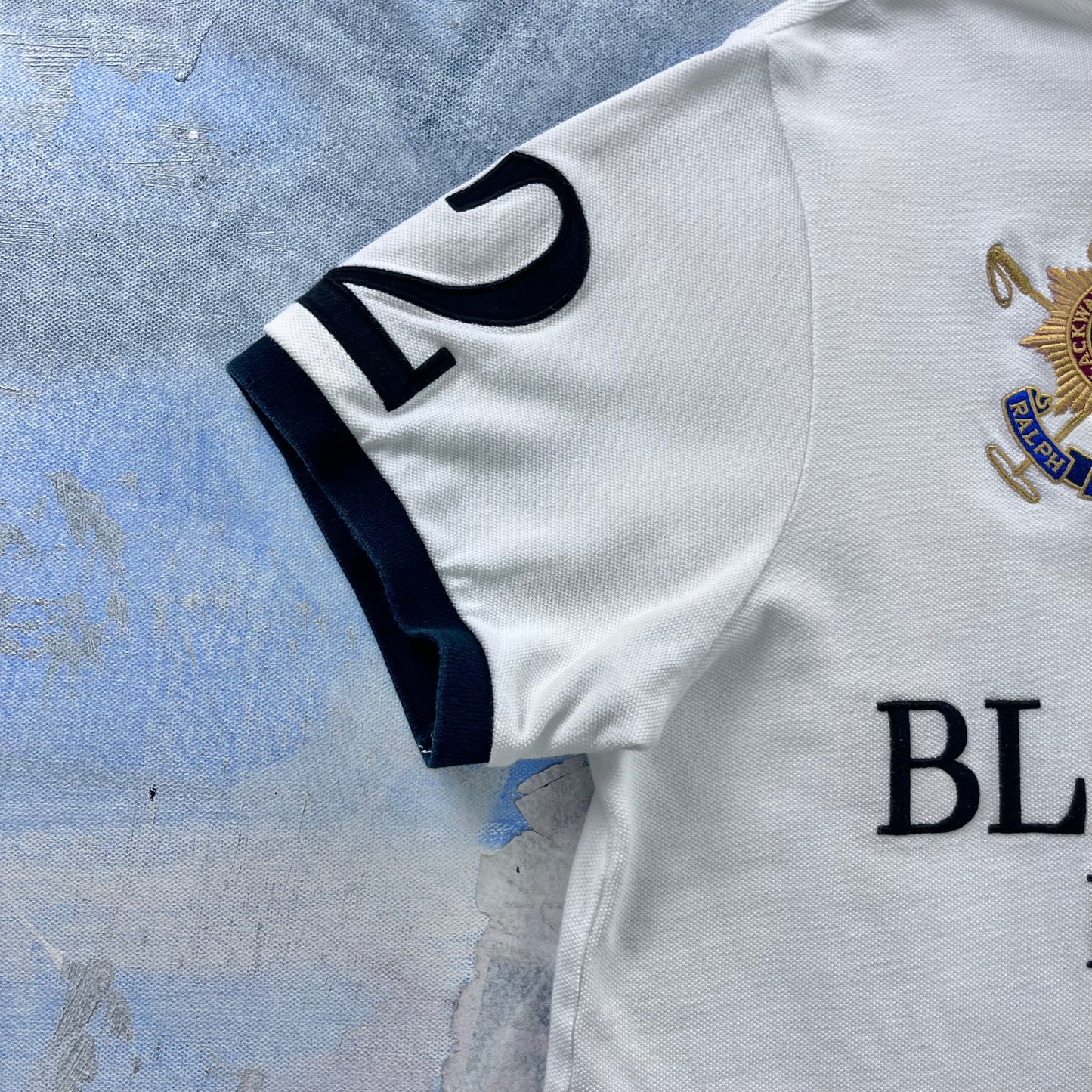 Vintage Polo Ralph Lauren Blackwatch Polo Team Shirt L