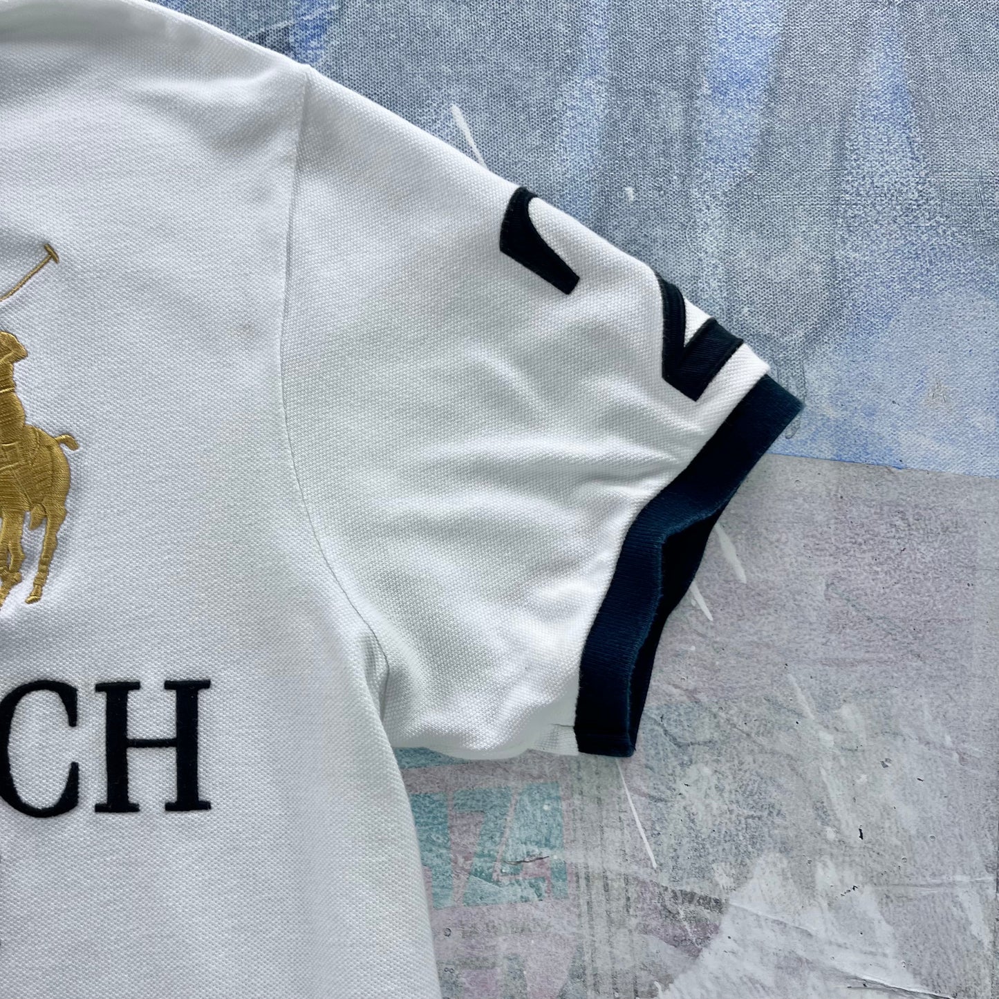 Vintage Polo Ralph Lauren Blackwatch Polo Team Shirt L
