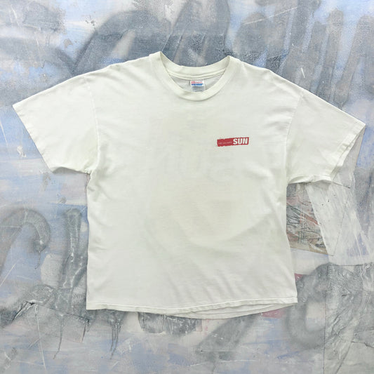 Vintage 90s USA The Calgary Sun First In Sports Single Stitch T Shirt XL