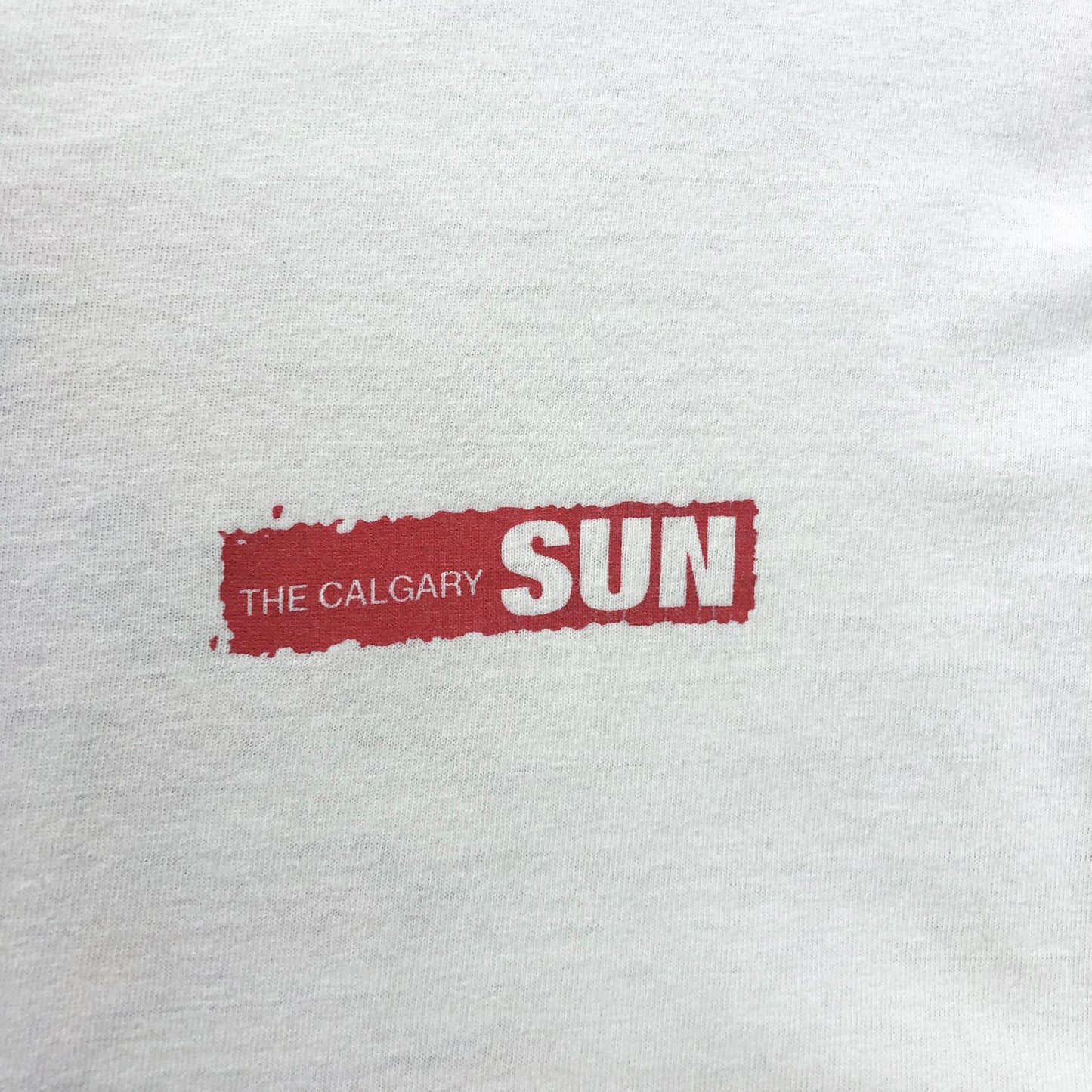 Vintage 90s USA The Calgary Sun First In Sports Single Stitch T Shirt XL