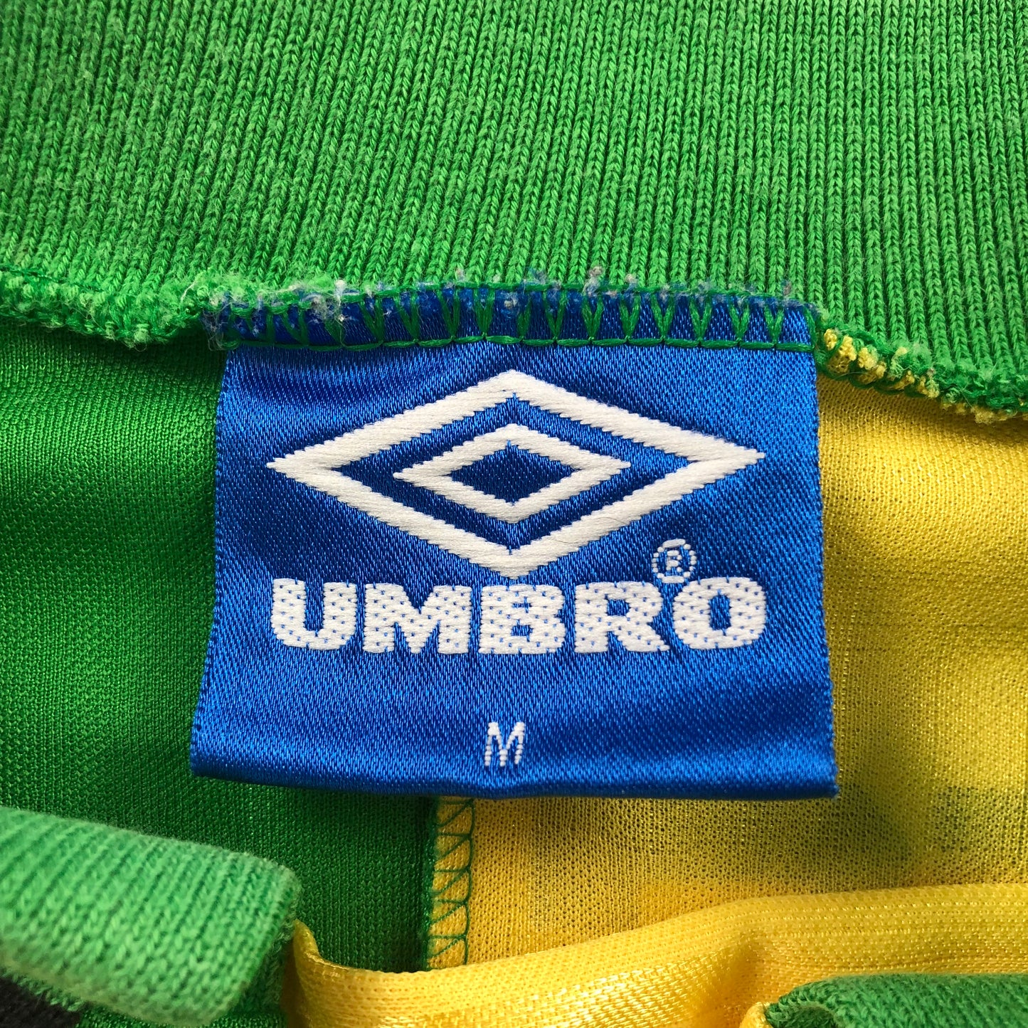 Vintage 90s Umbro Manchester United Mark Hughes Futbol Jersey M