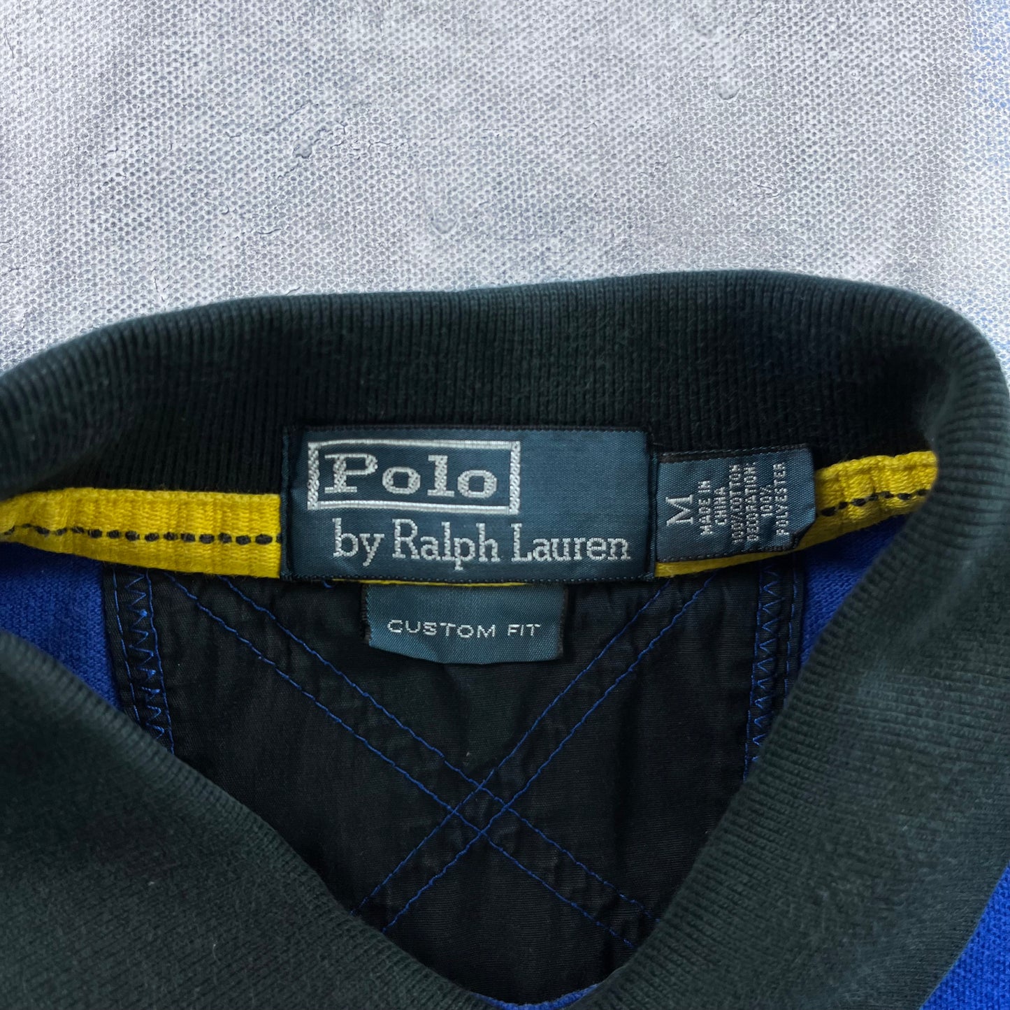 Vintage Polo Ralph Lauren Rafting Guide Open Class Wild Water Slalom Shirt M