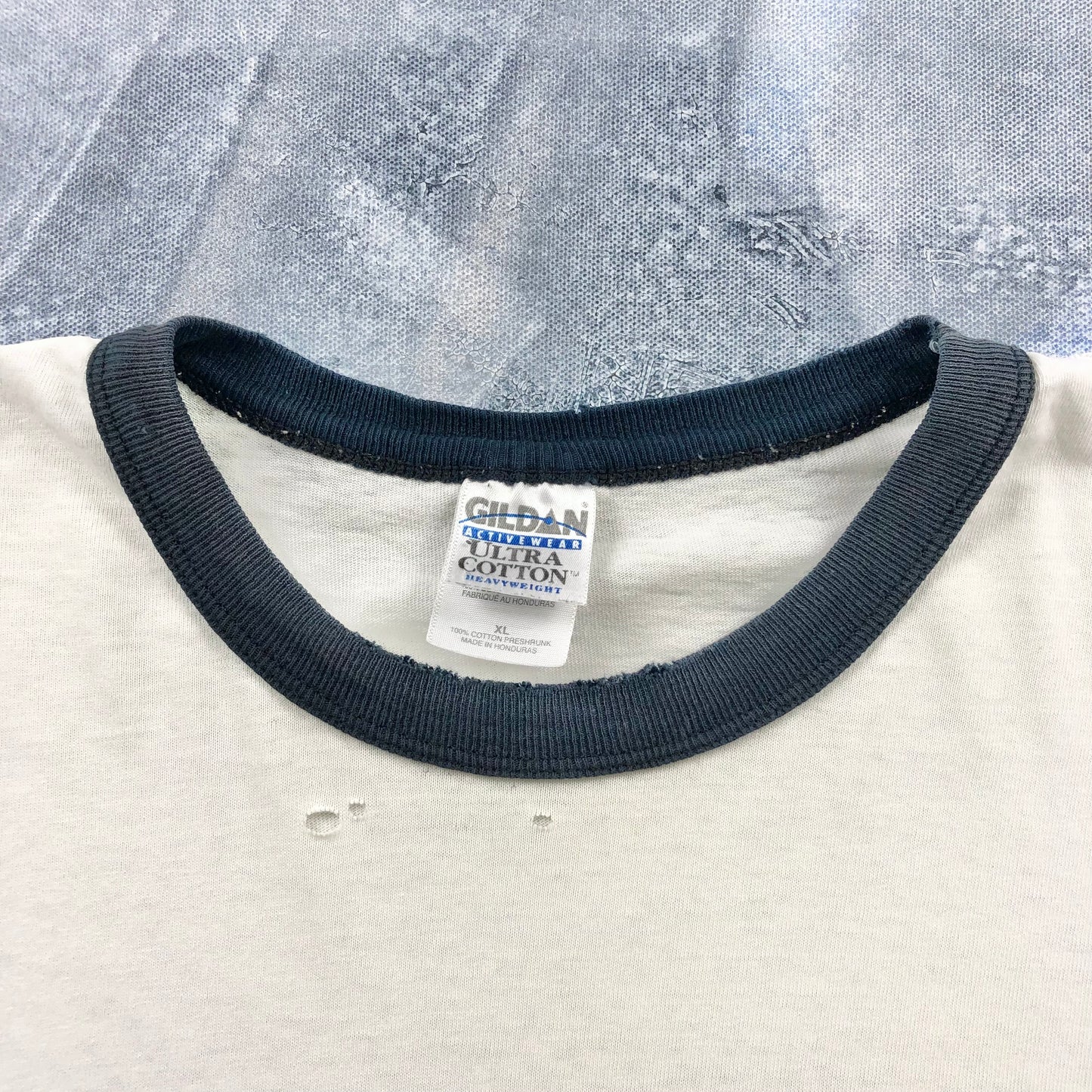 Vintage Canadian Club Whiskey Damn Right Your Dad Drank It Ringer T Shirt XL