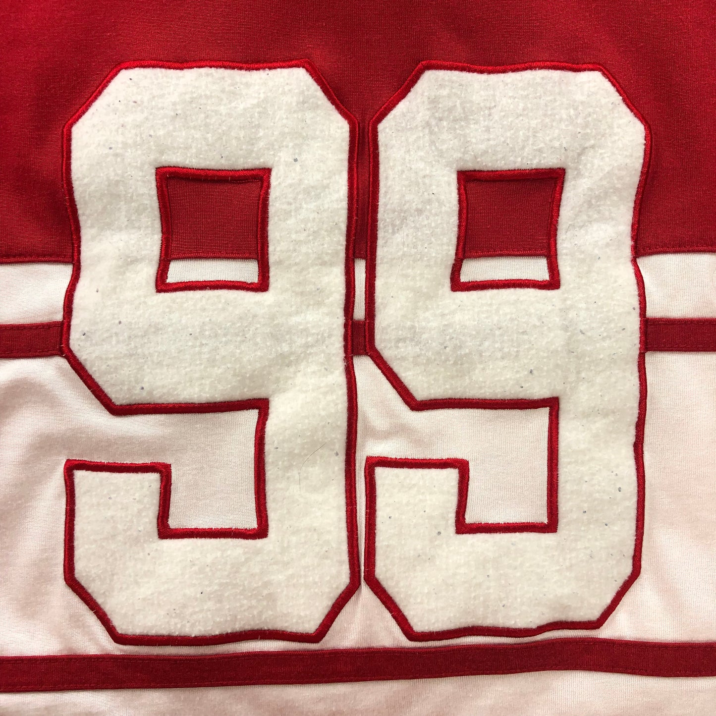 Vintage 90s Canada Hockey Wayne Gretzky Captain 99 Hockey Sweatshirt Jersey L