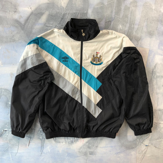 Vintage 90s Umbro Newcastle United Football Track Zip Jacket XL