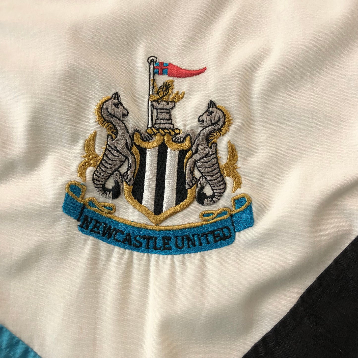 Vintage 90s Umbro Newcastle United Football Track Zip Jacket XL