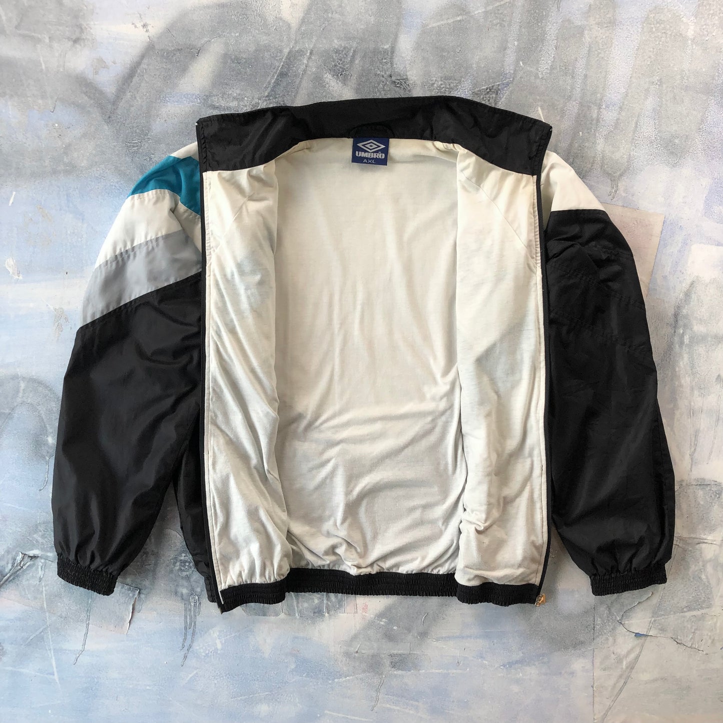 Vintage 90s Umbro Newcastle United Football Track Zip Jacket XL