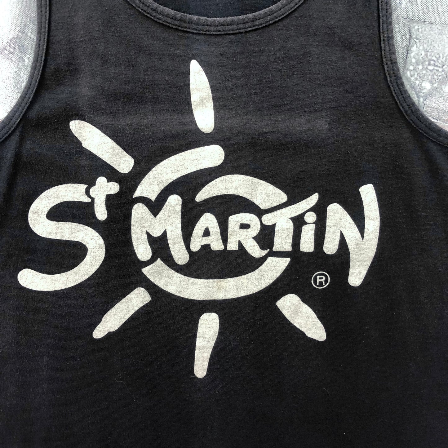Vintage 90s USA Saint Martin Tank Top M