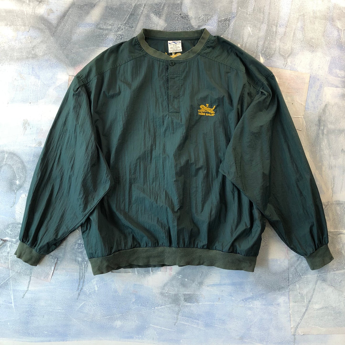 Tiger Balm Pullover Windbreaker Jacket XL