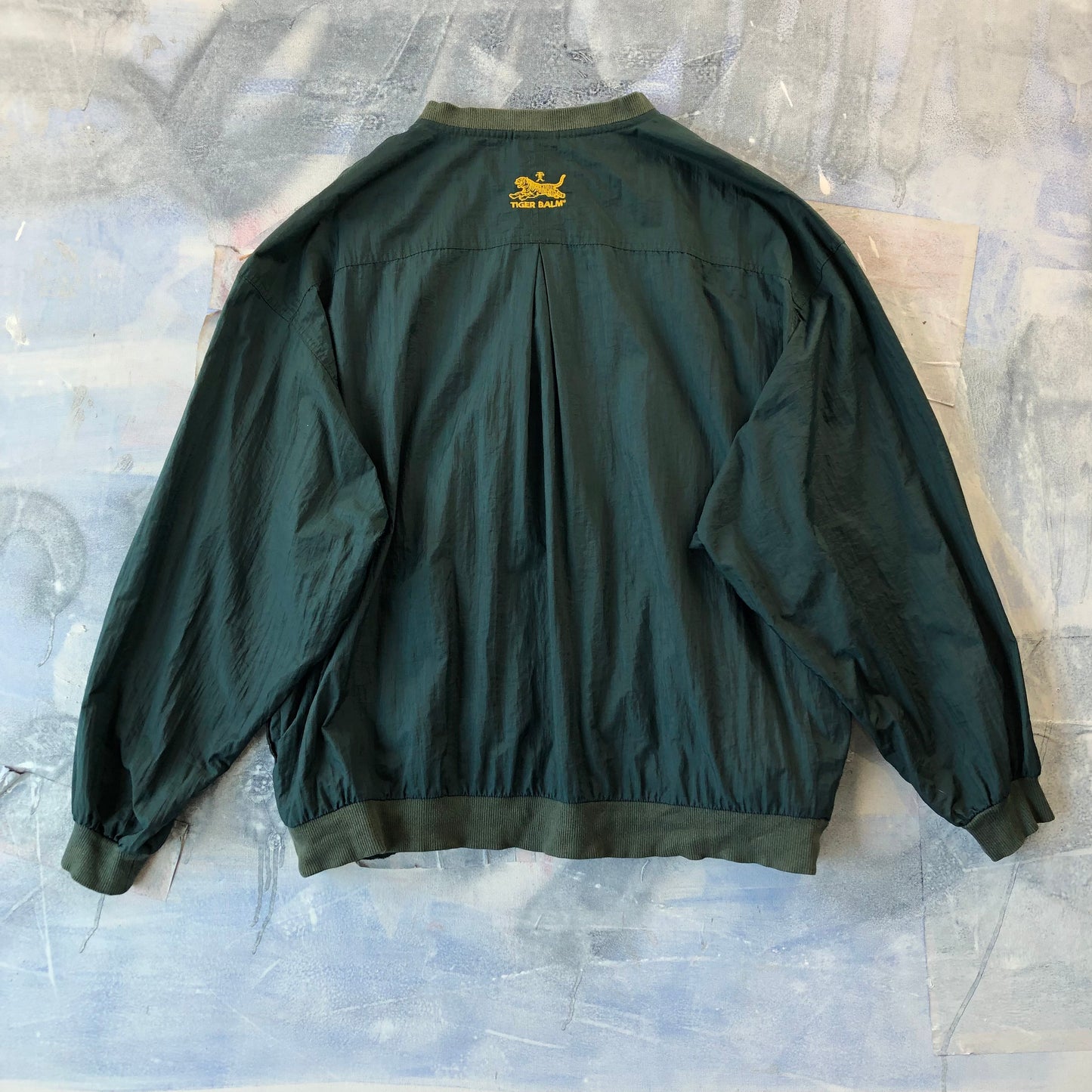 Tiger Balm Pullover Windbreaker Jacket XL