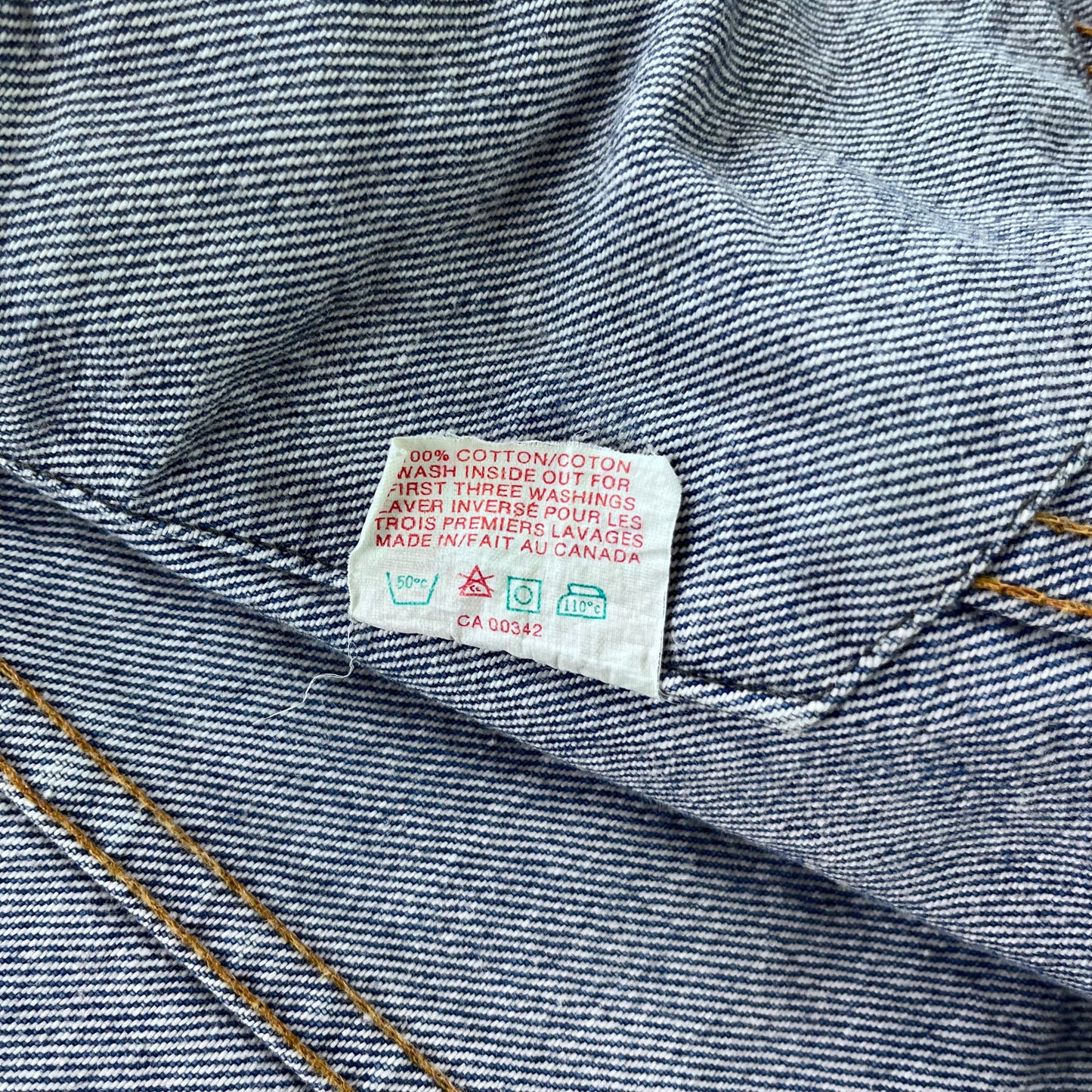 Vintage Levis Denim Button Jacket M