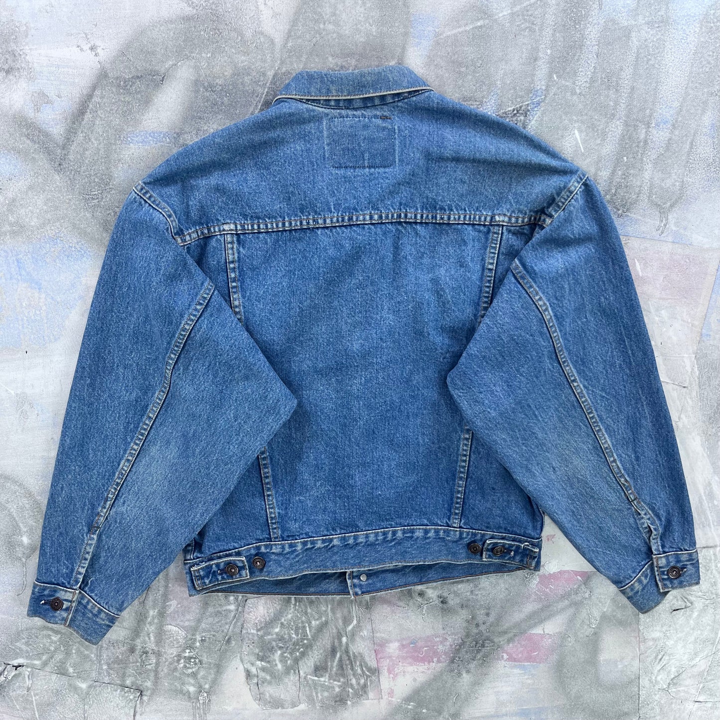 Vintage Levis Denim Button Jacket M