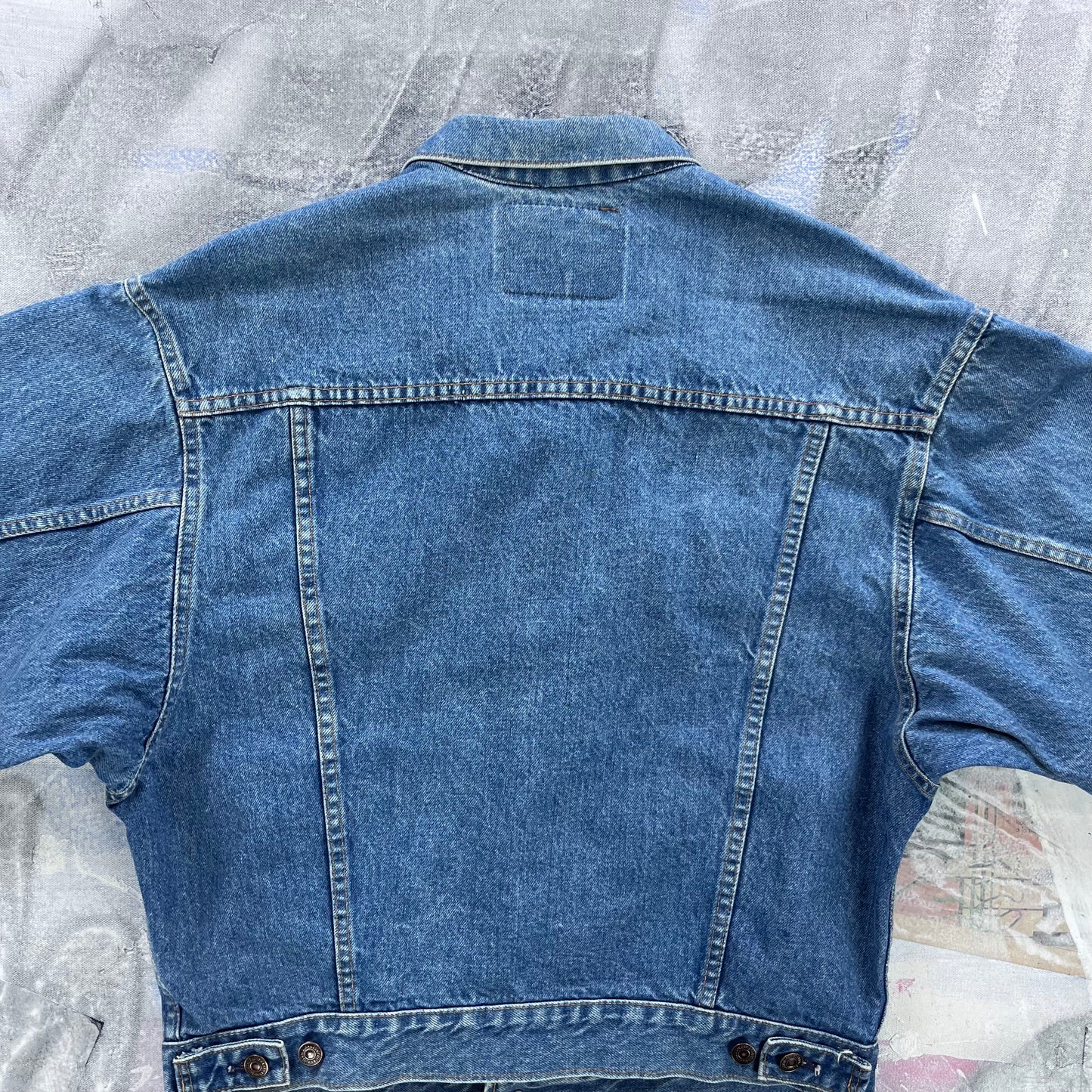 Vintage Levis Denim Button Jacket M