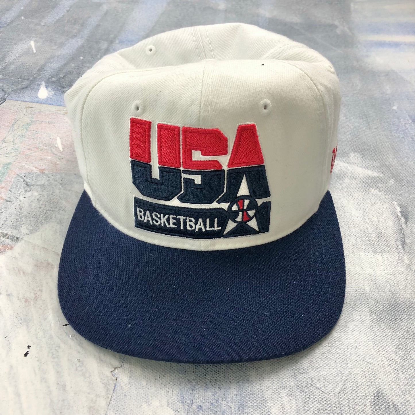 USA Olympic Basketball Dream Team Snapback Hat