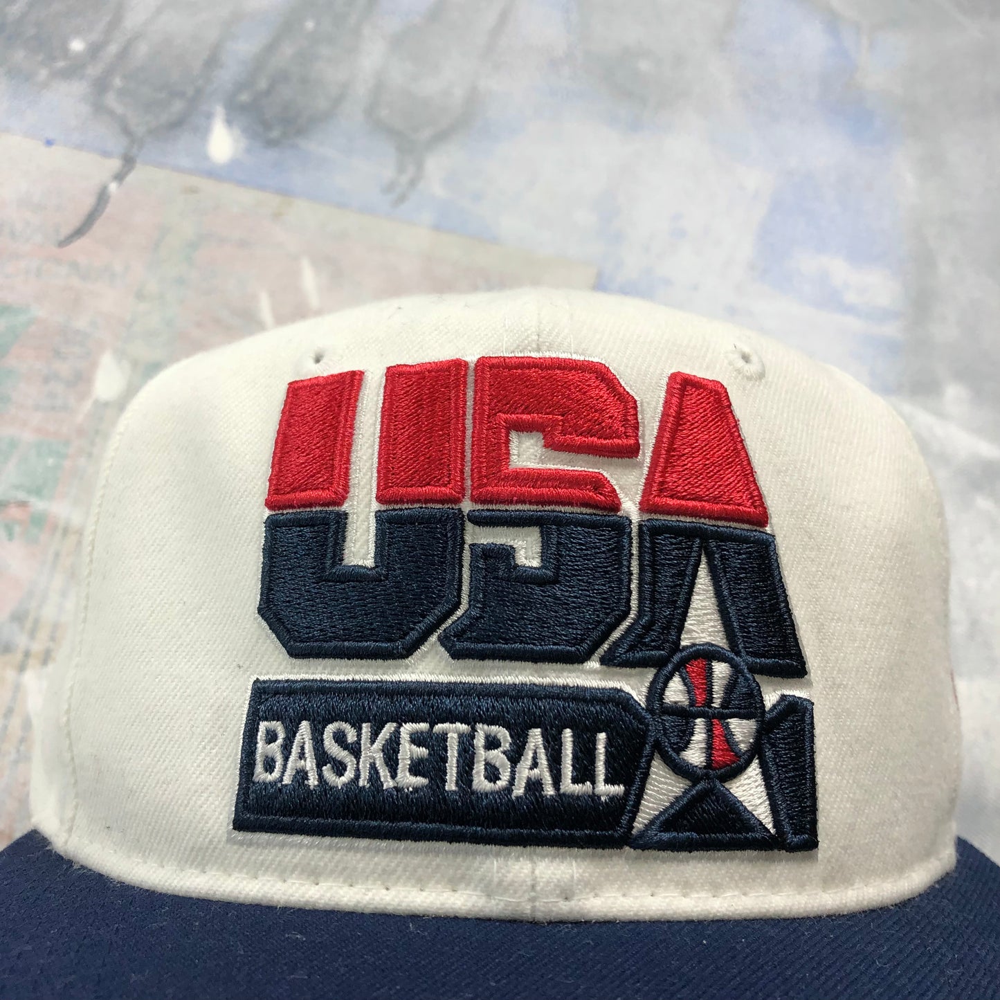 USA Olympic Basketball Dream Team Snapback Hat