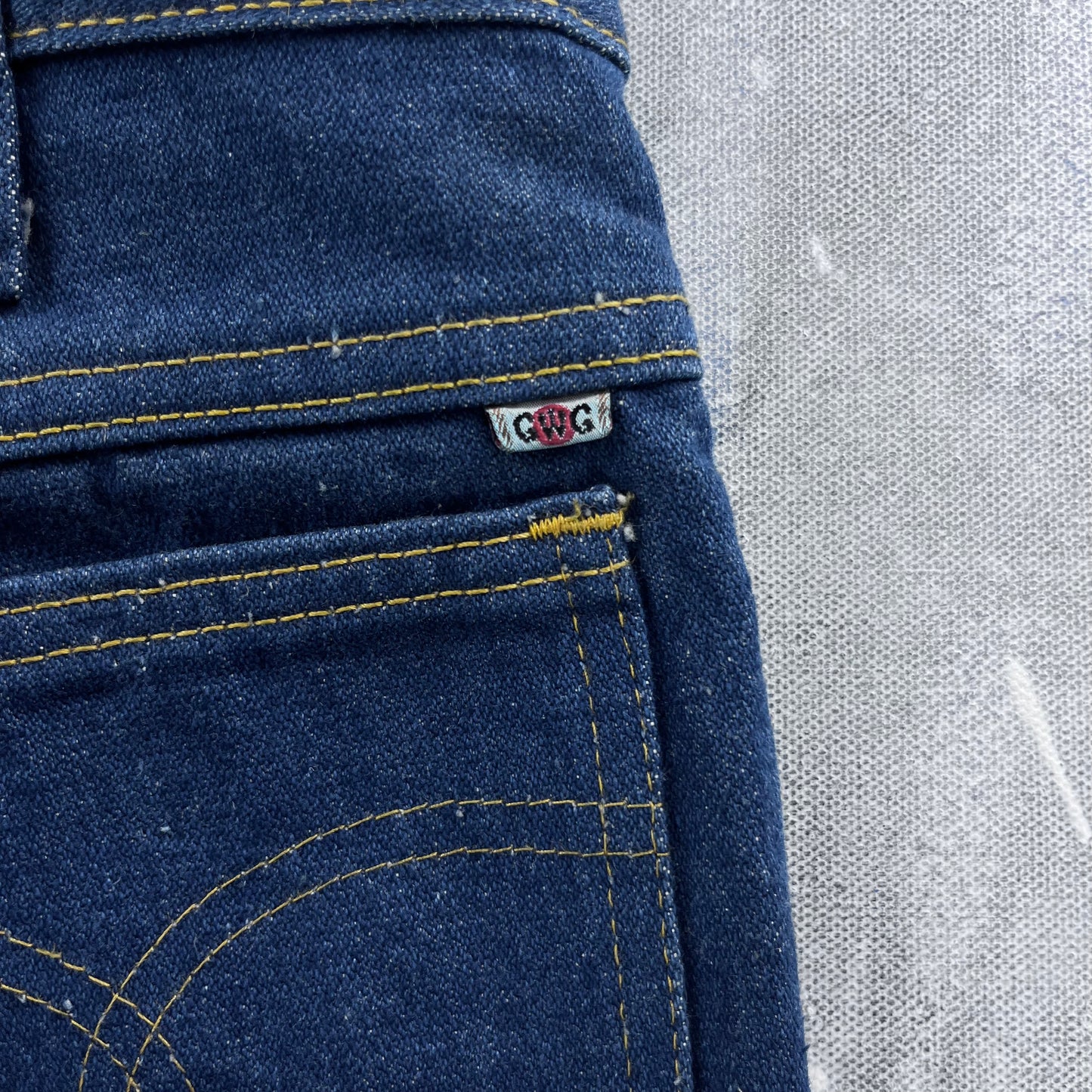 Vintage Great Western Garment Union Made Denim Jean W34