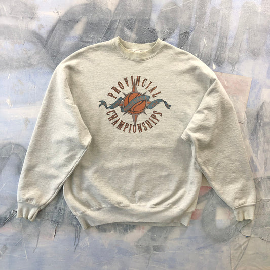 Vintage USA 1995 Provincial Girls AAA Basketball Champions Crewneck Sweatshirt XL