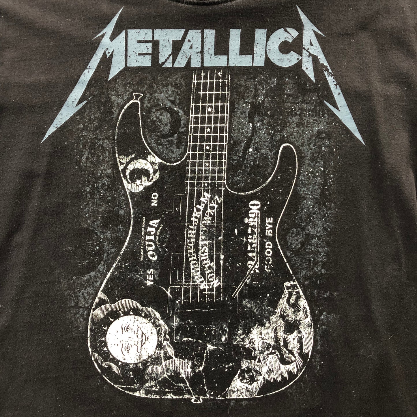 Vintage Metallica Kirk Hammett Ouija Guitar T Shirt XL