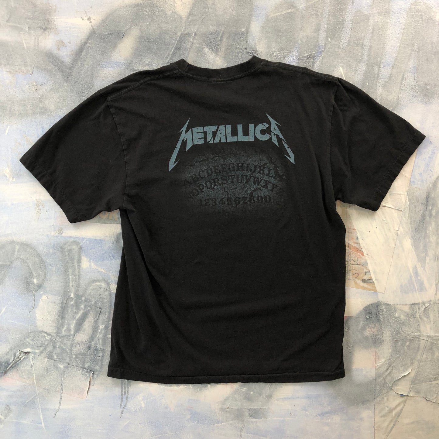 Vintage Metallica Kirk Hammett Ouija Guitar T Shirt XL