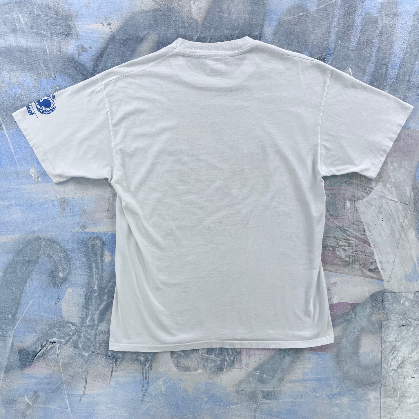 Vintage USA Unicef Children Art Work Single Stitch T Shirt XL