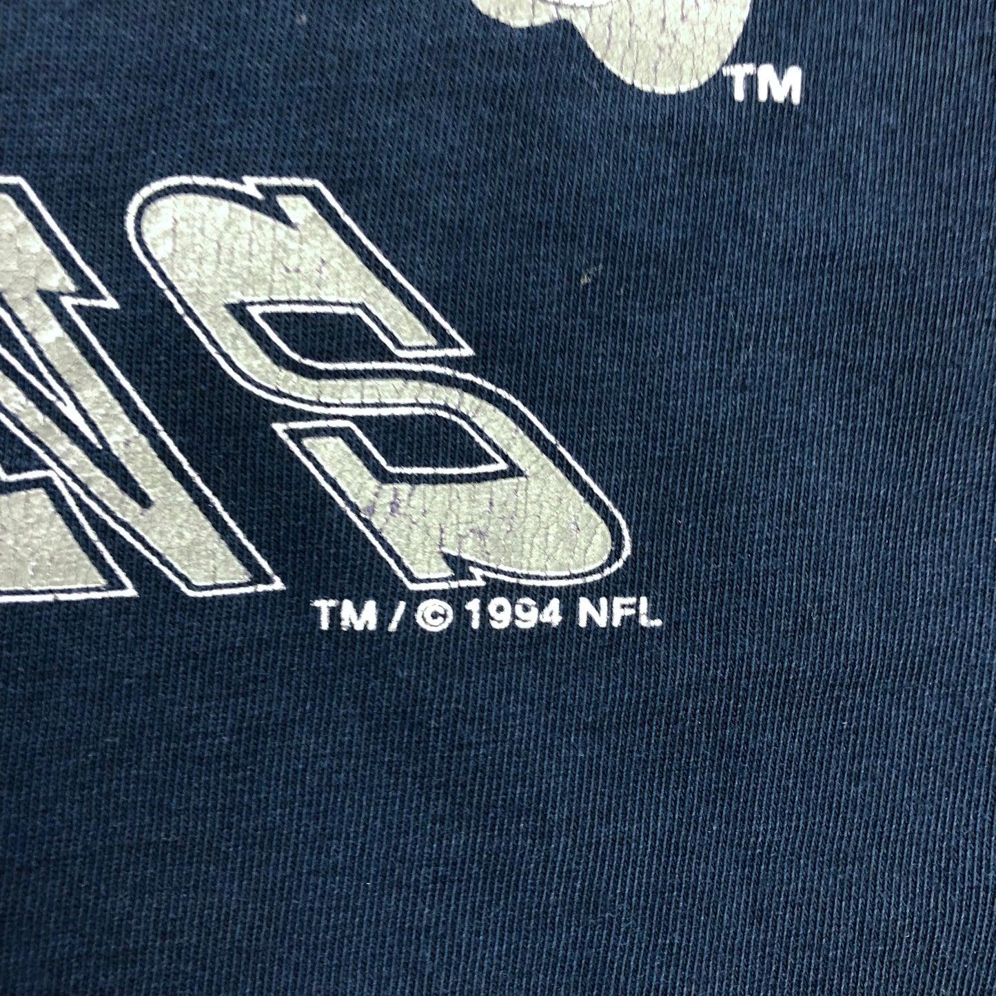 Vintage 90s NFL Super Bowl Back 2 Back Champions Dallas Cowboys Single Stitch T Shirt M