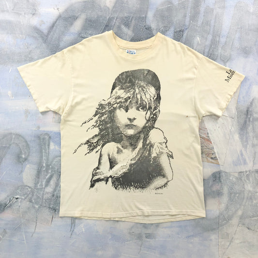 Vintage USA 80s Les Miserables Single Stitch T Shirt XL