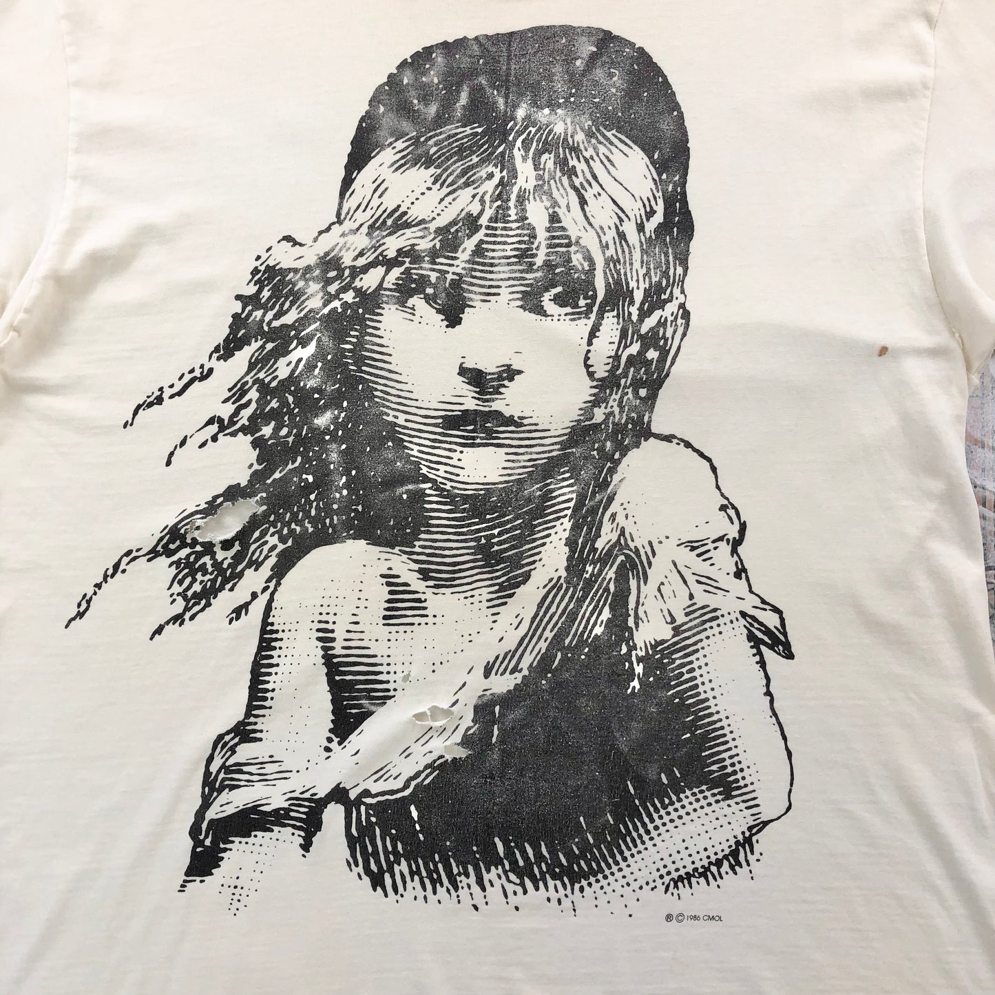 Vintage USA 80s Les Miserables Single Stitch T Shirt XL
