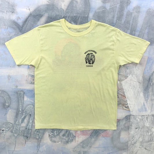 Vintage Whitehorse Yukon Grizzly Bear Single Stitch T Shirt L