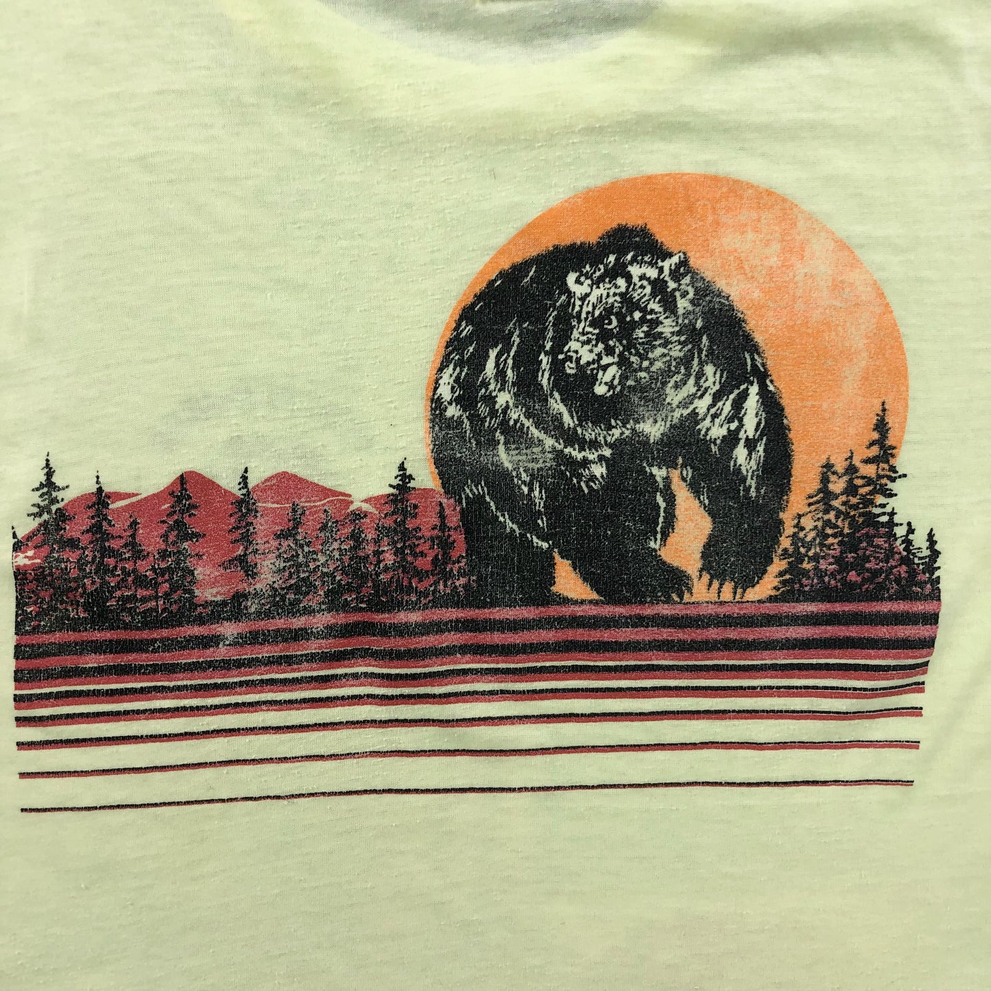Vintage Whitehorse Yukon Grizzly Bear Single Stitch T Shirt L