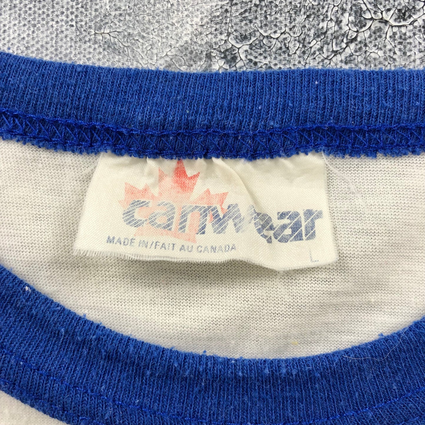 Vintage Oland Schooner Canadian Brewery Single Stitch Raglan T Shirt L