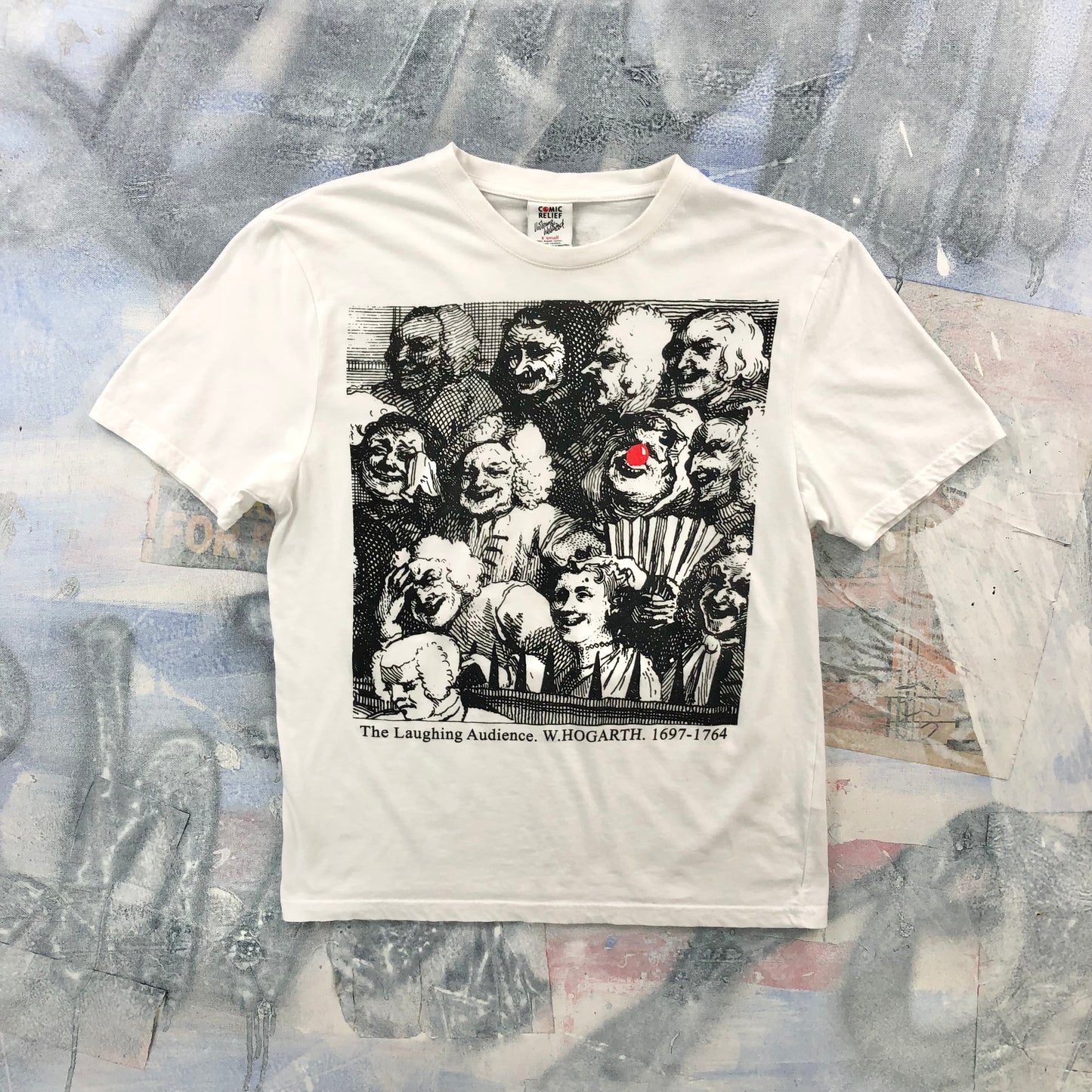 Vintage Vivienne Westwood The Laughing Audience Red Nose Day T Shirt XS