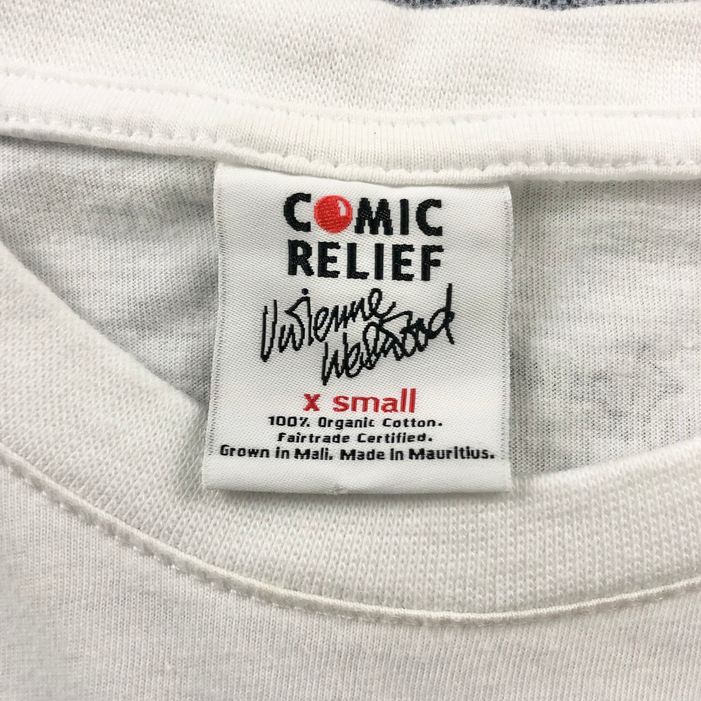 Vintage Vivienne Westwood The Laughing Audience Red Nose Day T Shirt XS