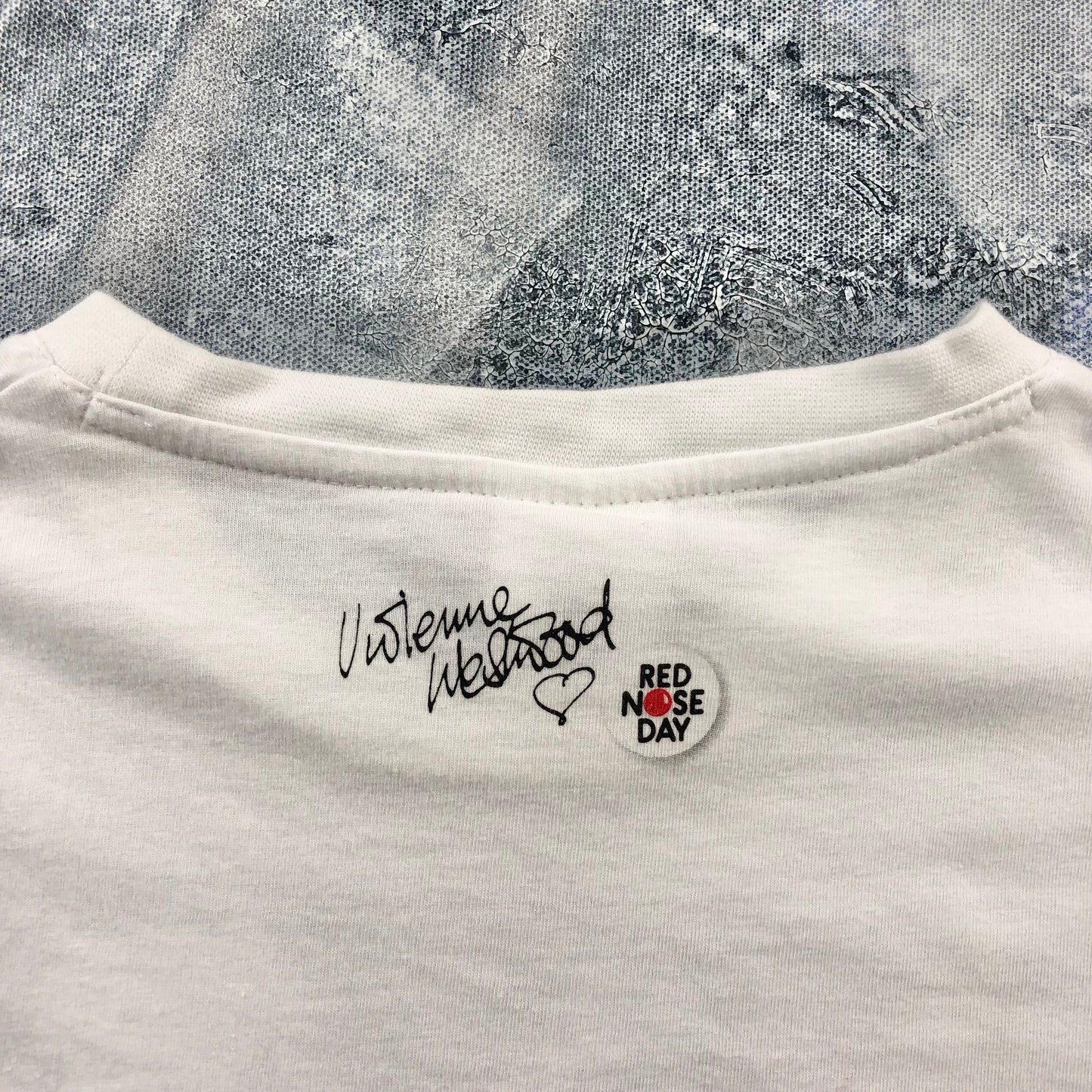 Vintage Vivienne Westwood The Laughing Audience Red Nose Day T Shirt XS