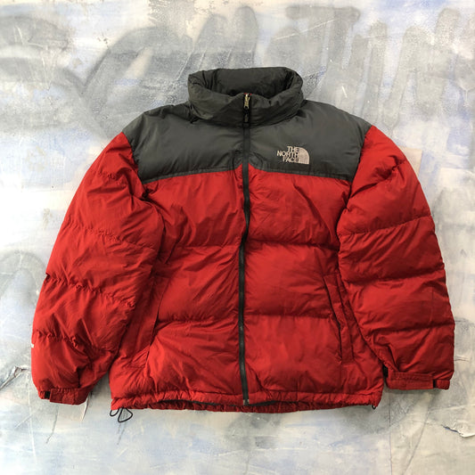 Vintage The North Face 700 Nupste Down Zip Hooded Jacket XXL