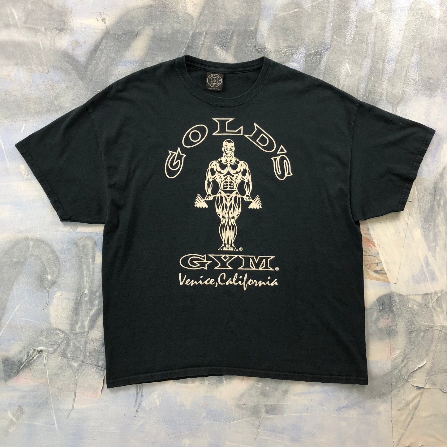 Vintage USA Golds Gym Venice California T Shirt XXL