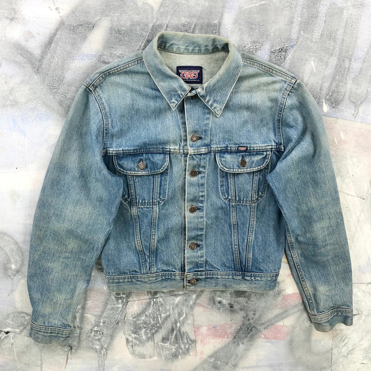 Vintage Great Western Garment Denim Button Jacket M