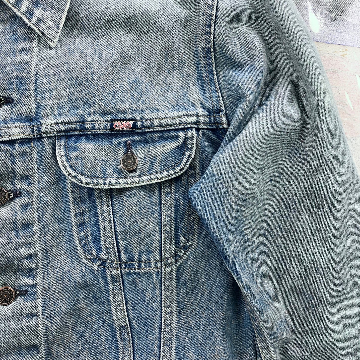 Vintage Great Western Garment Denim Button Jacket M