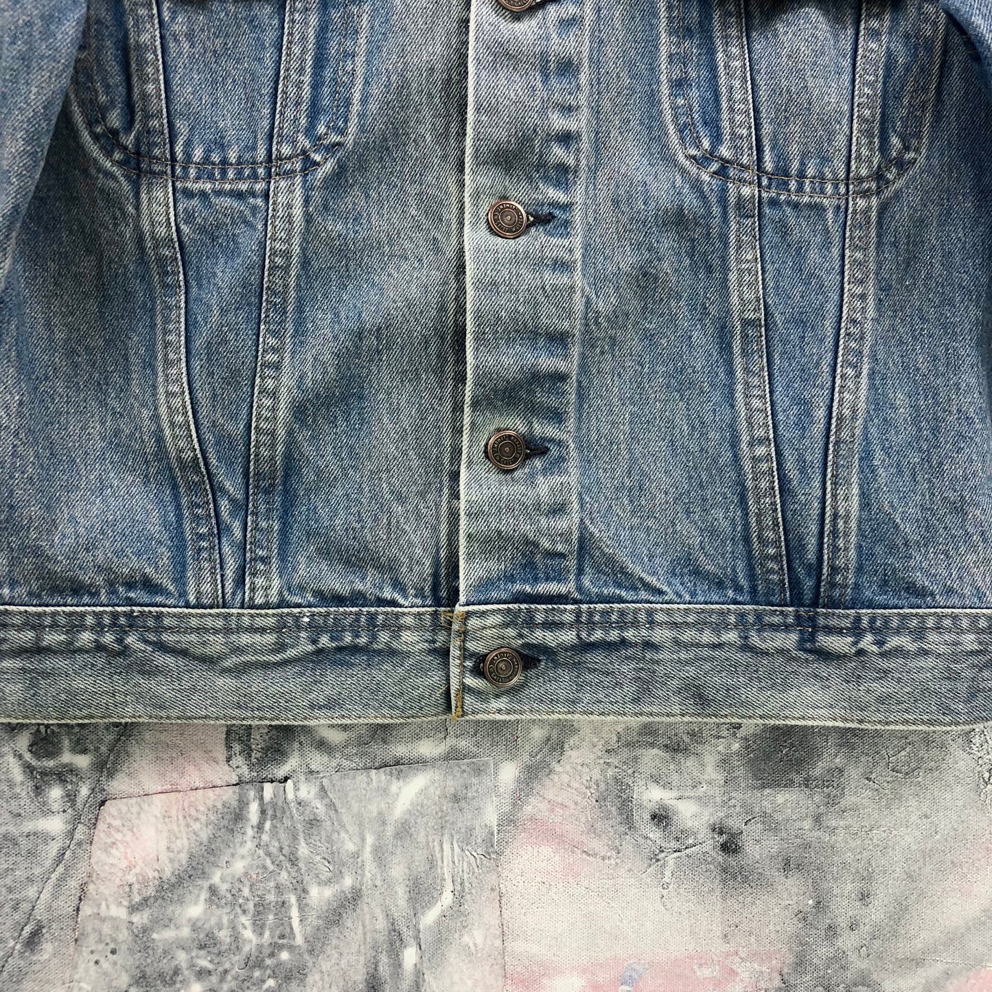 Vintage Great Western Garment Denim Button Jacket M