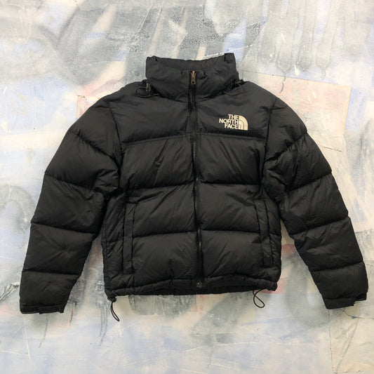 Vintage The North Face 700 Nupste Down Zip Hooded Jacket M (Womens)
