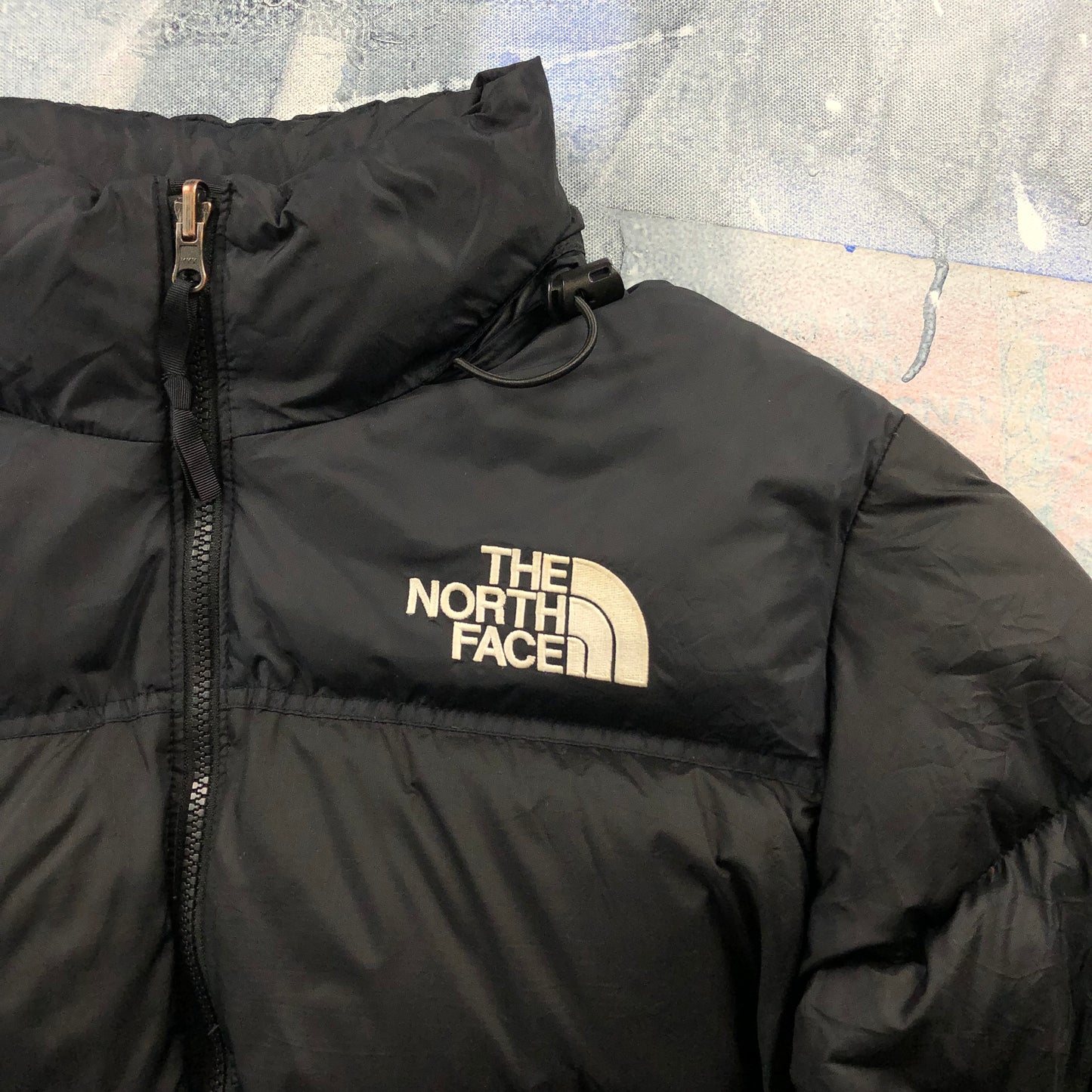 Vintage The North Face 700 Nupste Down Zip Hooded Jacket M (Womens)
